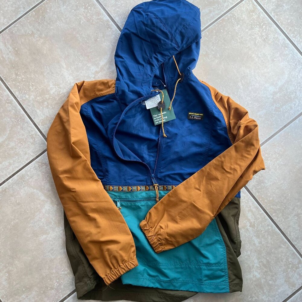 Mens LL Bean Anorak Jacket